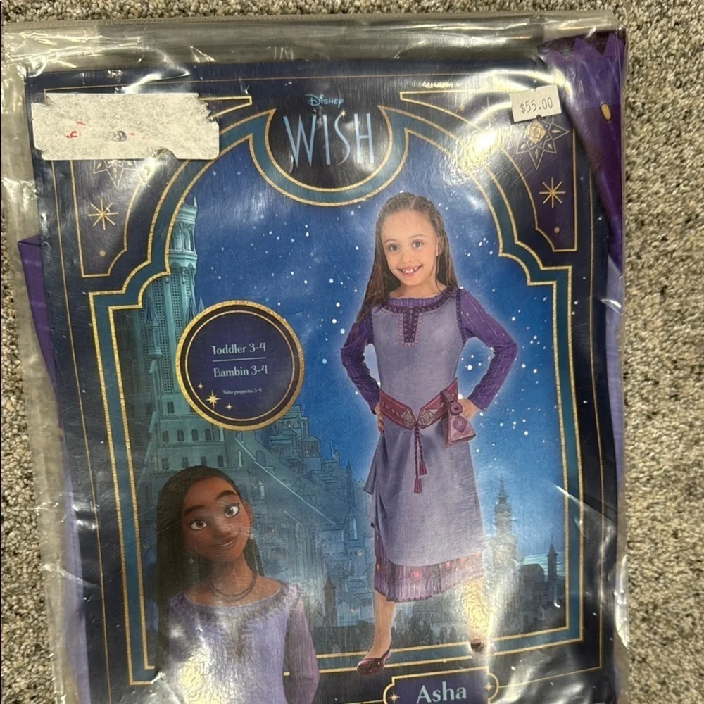 Disney Wish Asha Dress in Purple